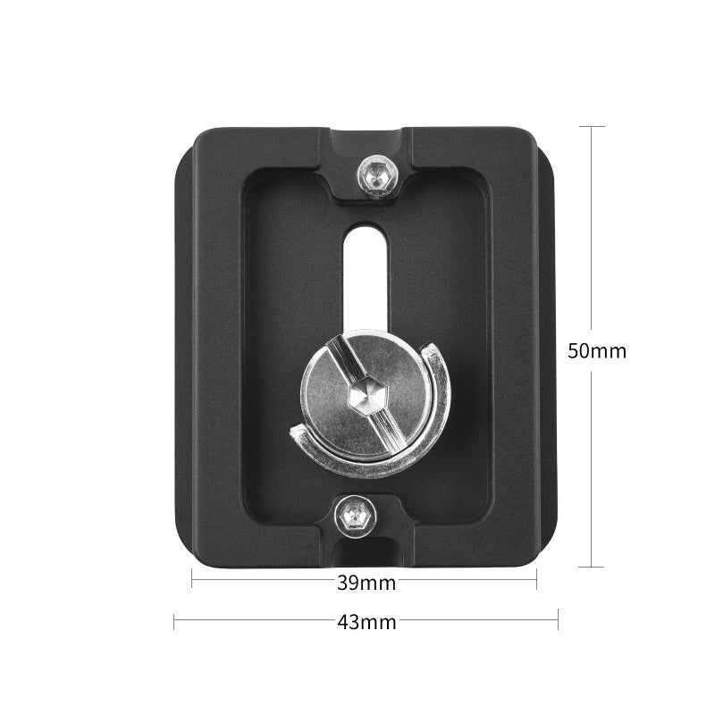 AOKA Quick Release Plate Fits Arca-Swiss Standard for Camera Tripod Ballhead (TY50) - Image 2